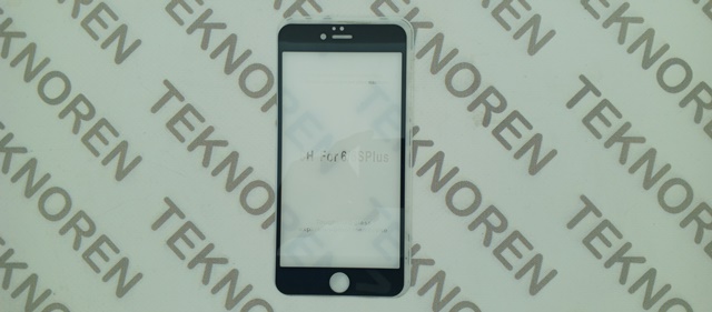 Iphone 6 Plus siyah 2.5D Cam Ekran Koruyucu